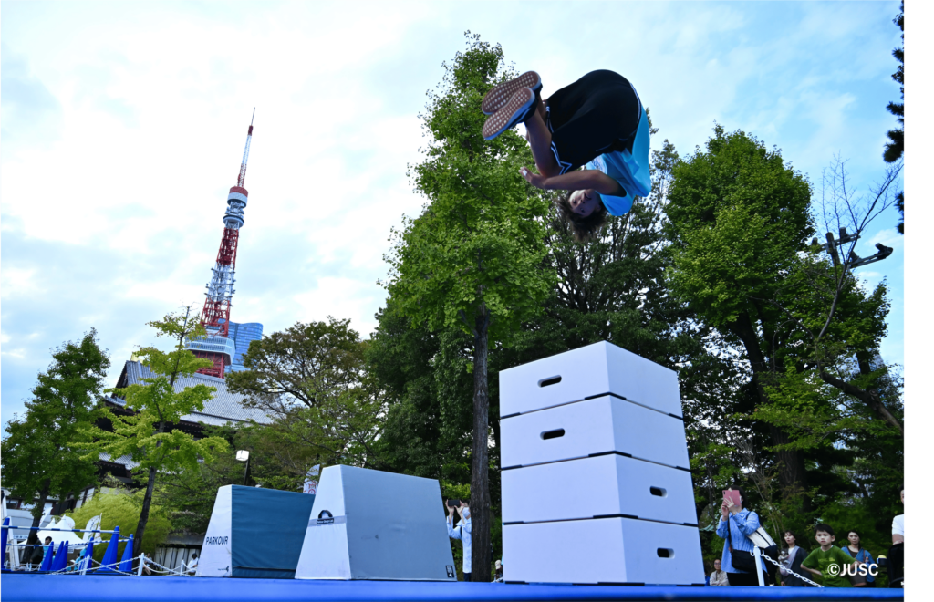 パルクール体験会が武蔵野の森で開催！親子でアクティブな体験を