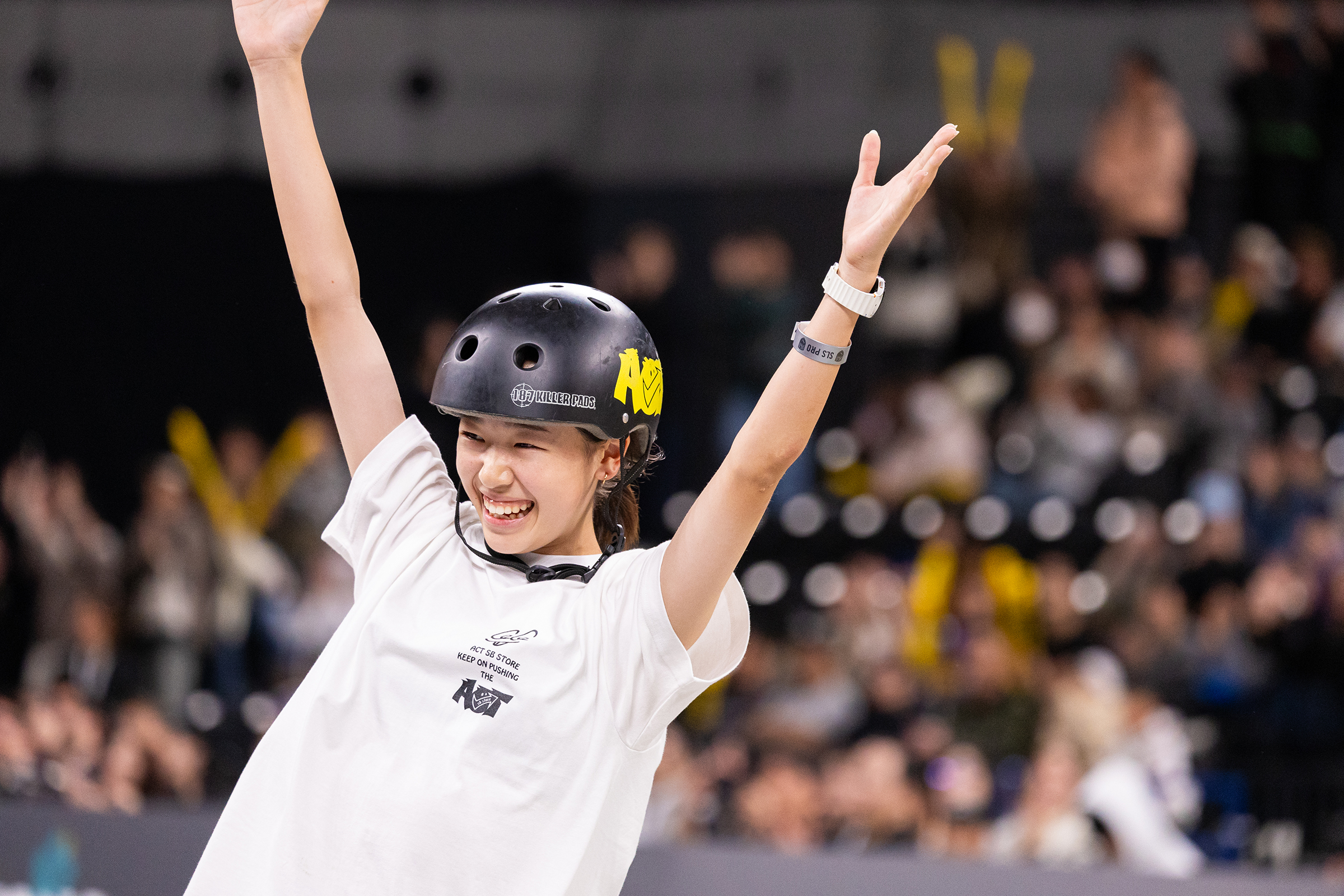 凄く満足いく滑り」SLS TOKYOで3位の吉沢恋、満足もやはりトロフィーが